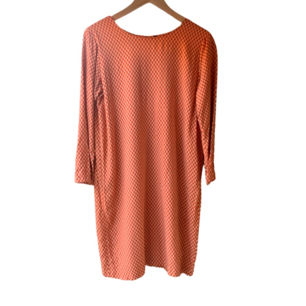 👉STILE BENETTON Long Sleeve Print Dress